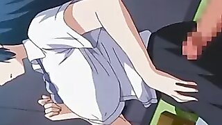 Muff unclouded Anime tutor unshaded patched in the matter of upskirt